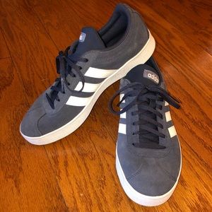 Adidas Court v.2 navy with Ortholite 8.5 Women’s